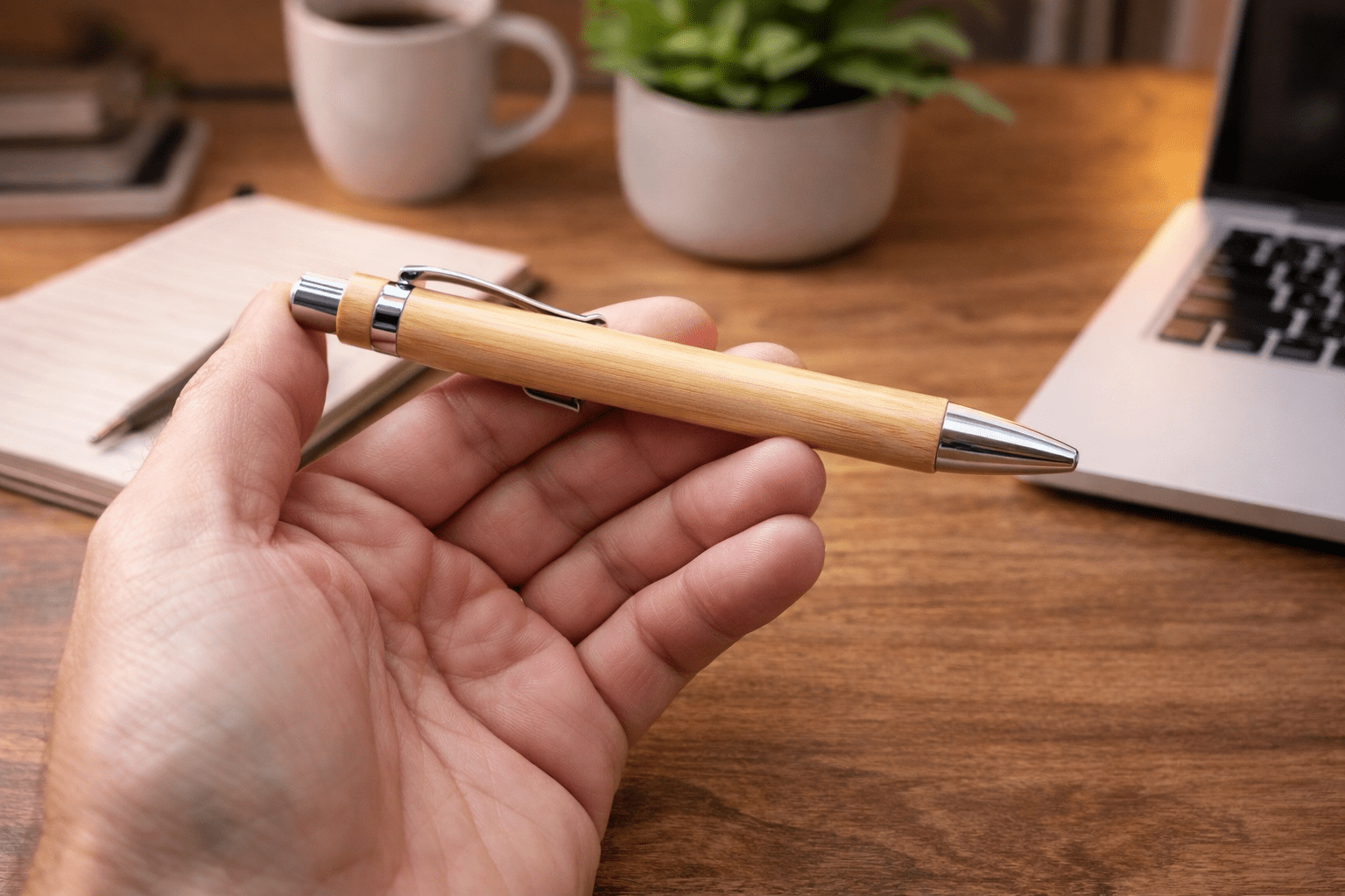 Stylo bois personnalisé – Image 3
