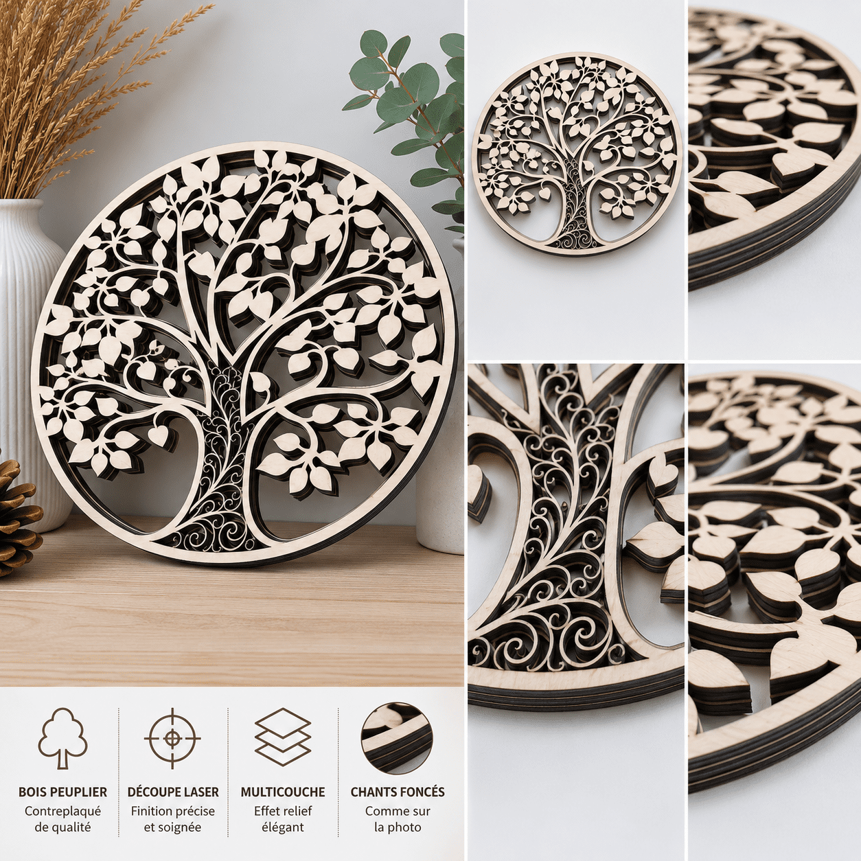 Arbre de vie bois – Image 2