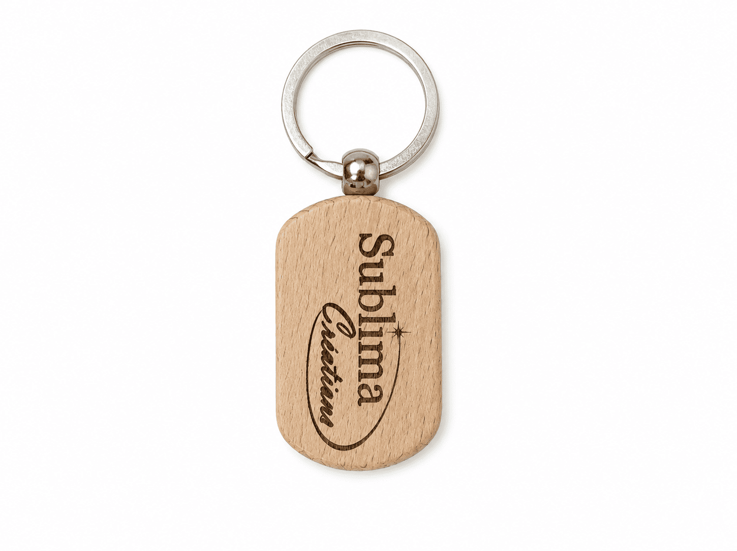 Porte clé bois personnalisé – Image 5