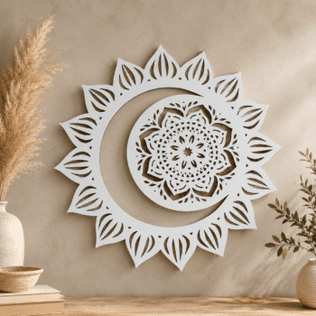 Décoration murale bois contemporaine