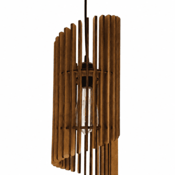Luminaire suspendu bois